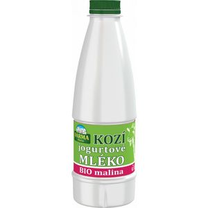 BIO jogurtové kozí mléko MALINA 0,5 l