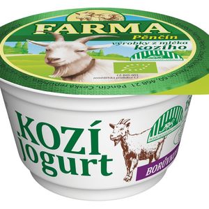 BIO kozí jogurt ochucený BORŮVKA
