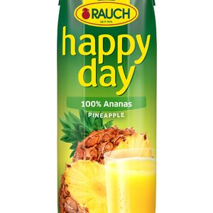 HAPPY DAY Ananas 100% 1 L - Tetra Pak