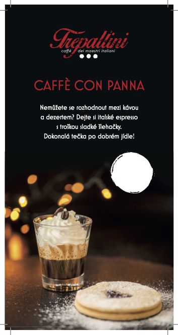 TREPALLINI CAFFÈ CON PANNA 