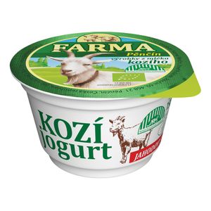 BIO kozí jogurt ochucený JAHODA