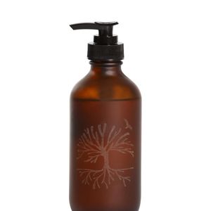 Tekuté mýdlo na ruce – rozmarýn (skleněná lahvička 230 ml)