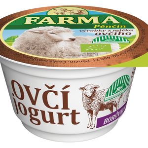 BIO ovčí jogurt ochucený BORŮVKA