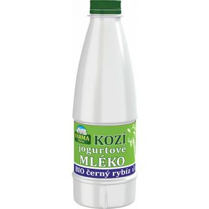BIO jogurtové kozí mléko ČERNÝ RYBÍZ 0,5 l
