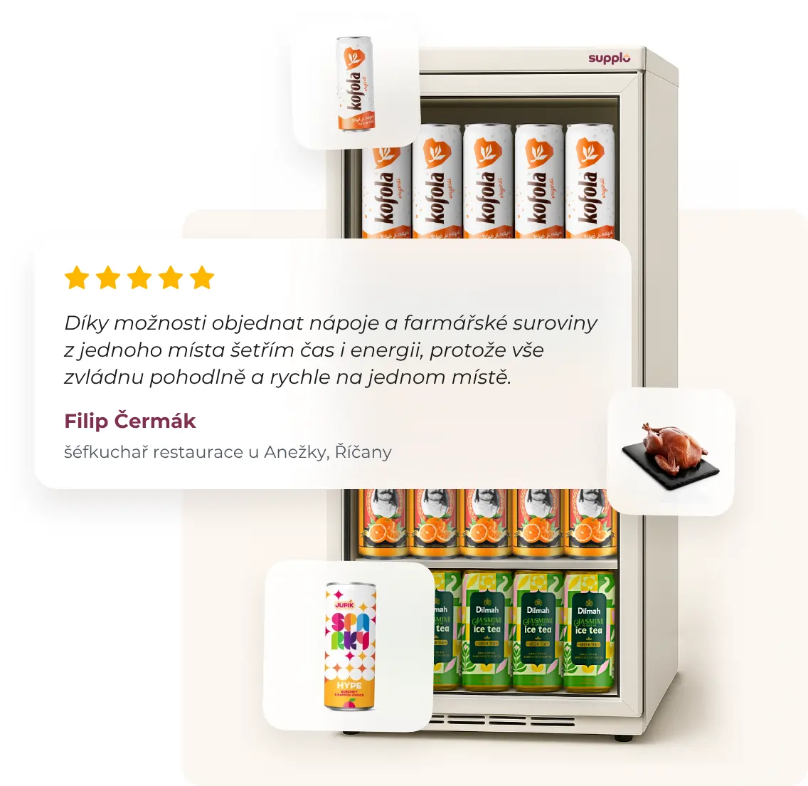 B2B partner a Kofola logo